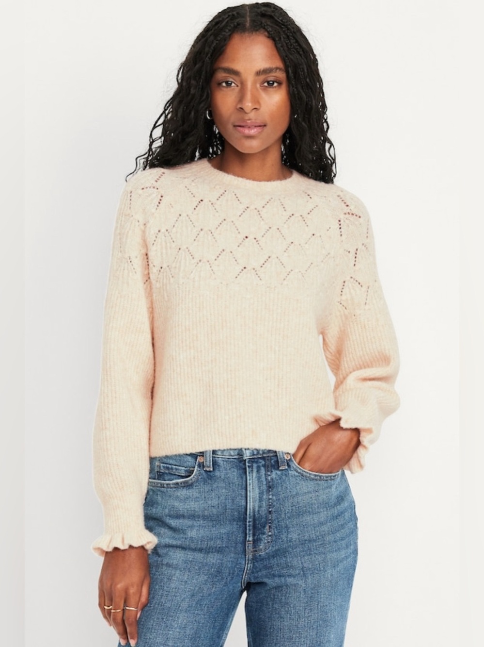 NEW…Old Navy Crewneck Soft Knit Sweater